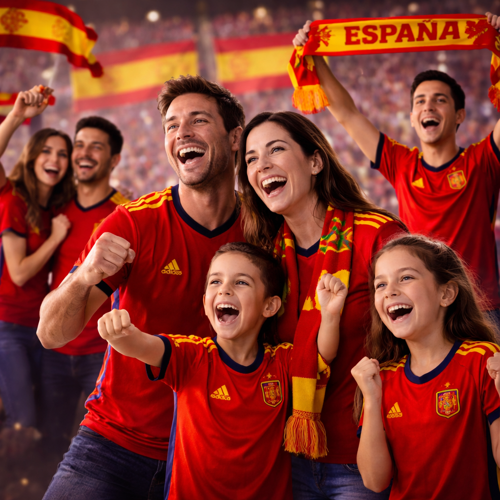 Kits Para Apoiantes da Seleção Espanhola