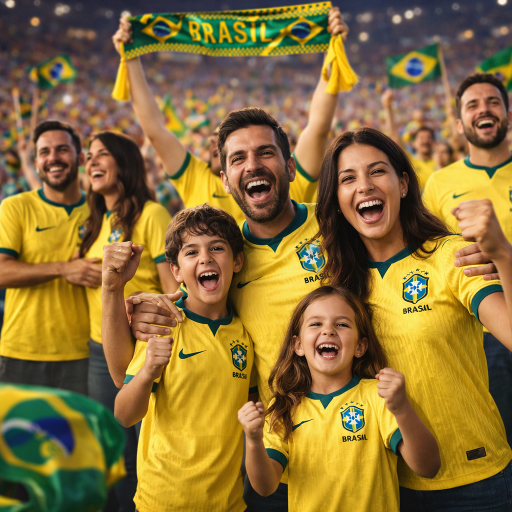 Kits Para Apoiantes da Seleção Brasileira