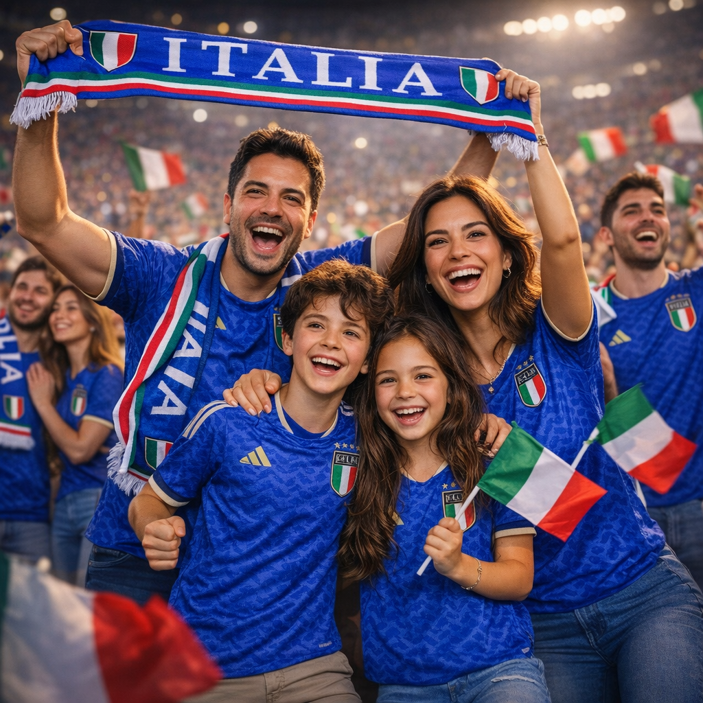 Kits Para Apoiantes da Seleção Italiana