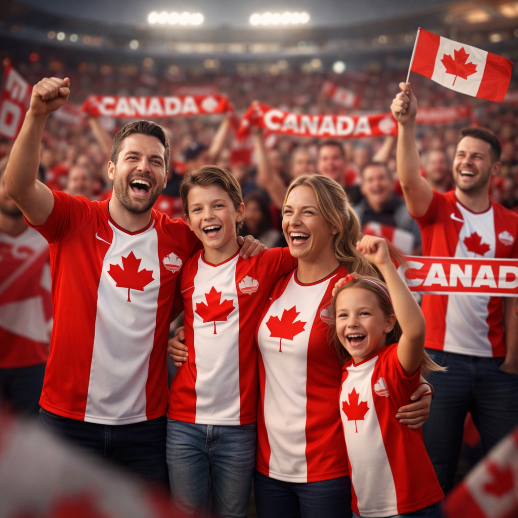 Kits Para Apoiantes da Seleção Canadiana