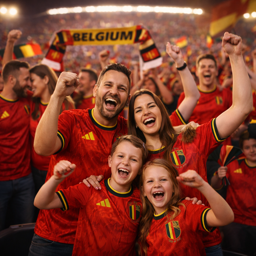 Kits Para Apoiantes da Seleção Belga