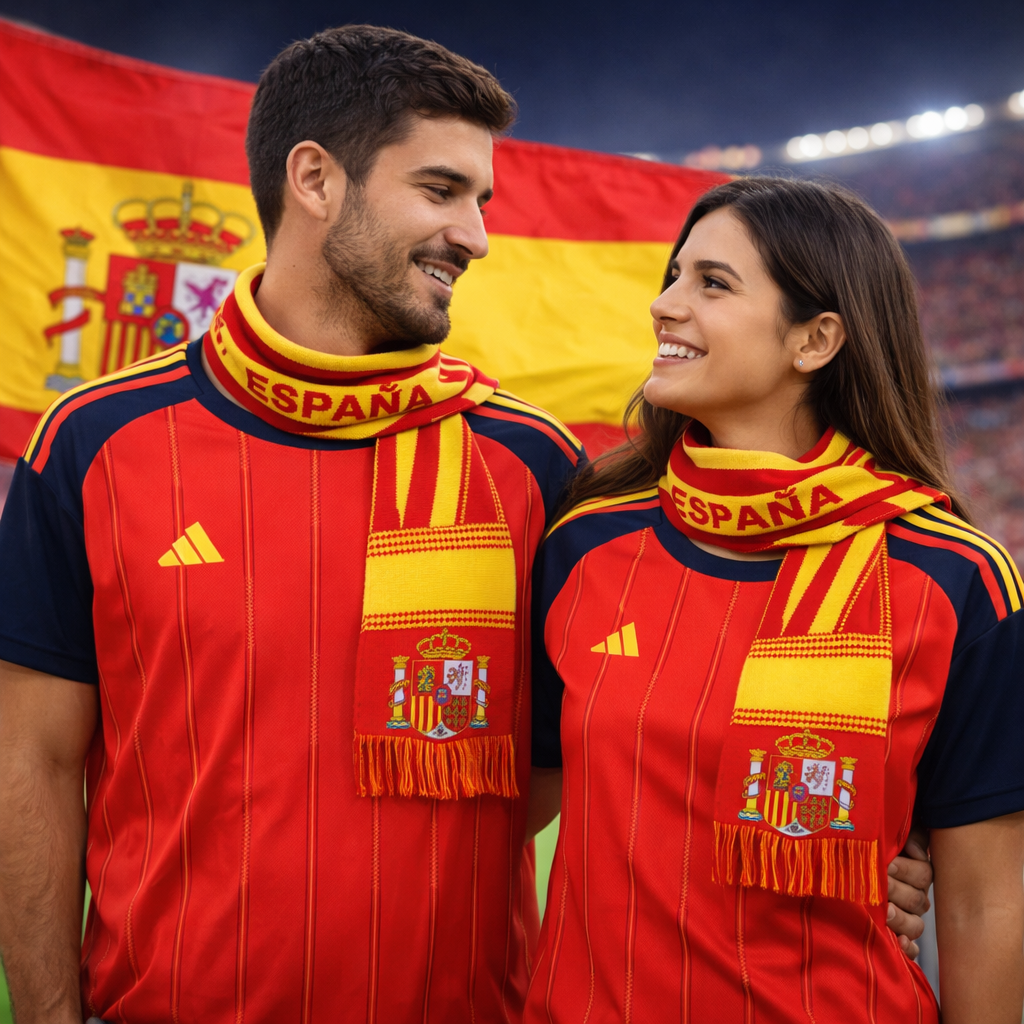 Kit União Nacional Espanha 2026 – Edição Casal