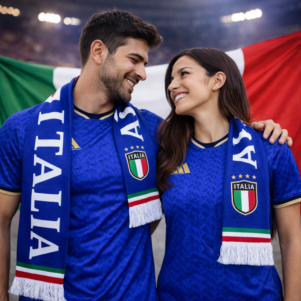 Kit União Nacional Itália 2026 - Edição Casal