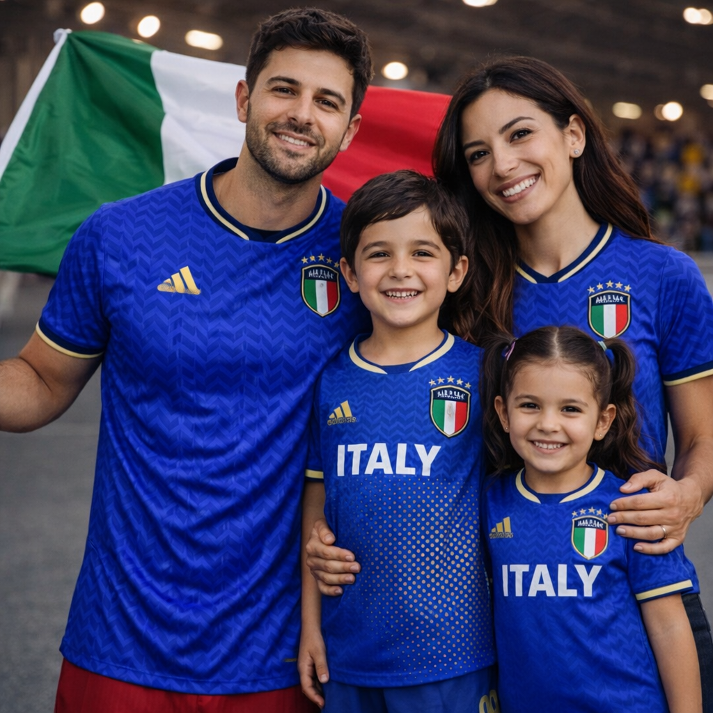 Kit Legado Itália 2026 - Edição Família