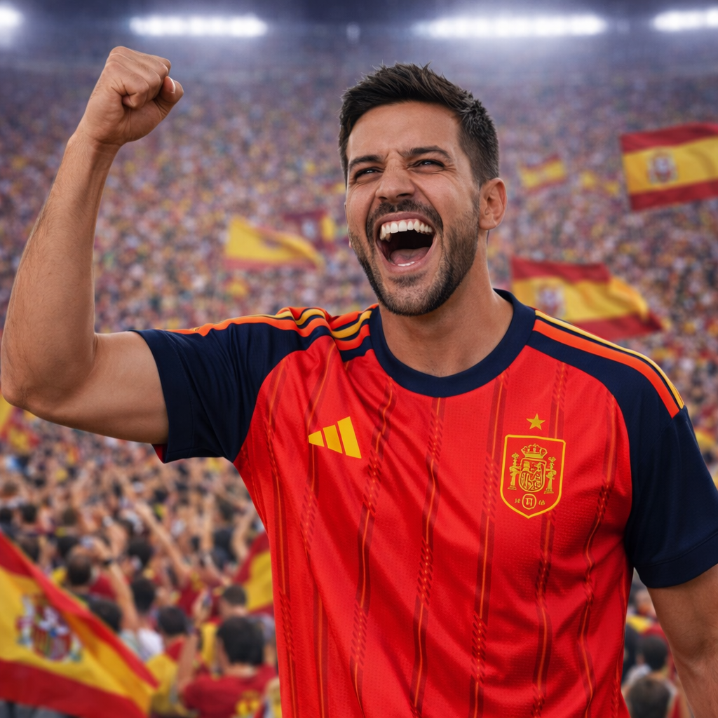 Camisola Espanha Fan Edition – Espírito Ibérico