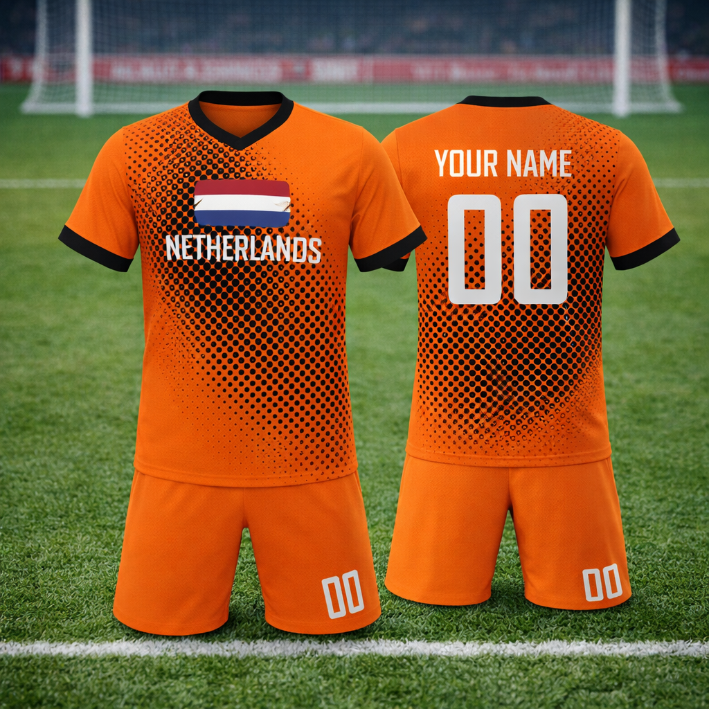 Camisola de Adepto Infantil da Seleção Holandesa