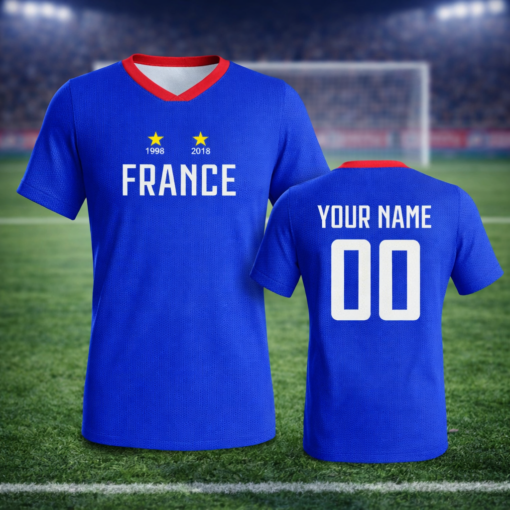 Camisola de Adepto da Seleção Francesa