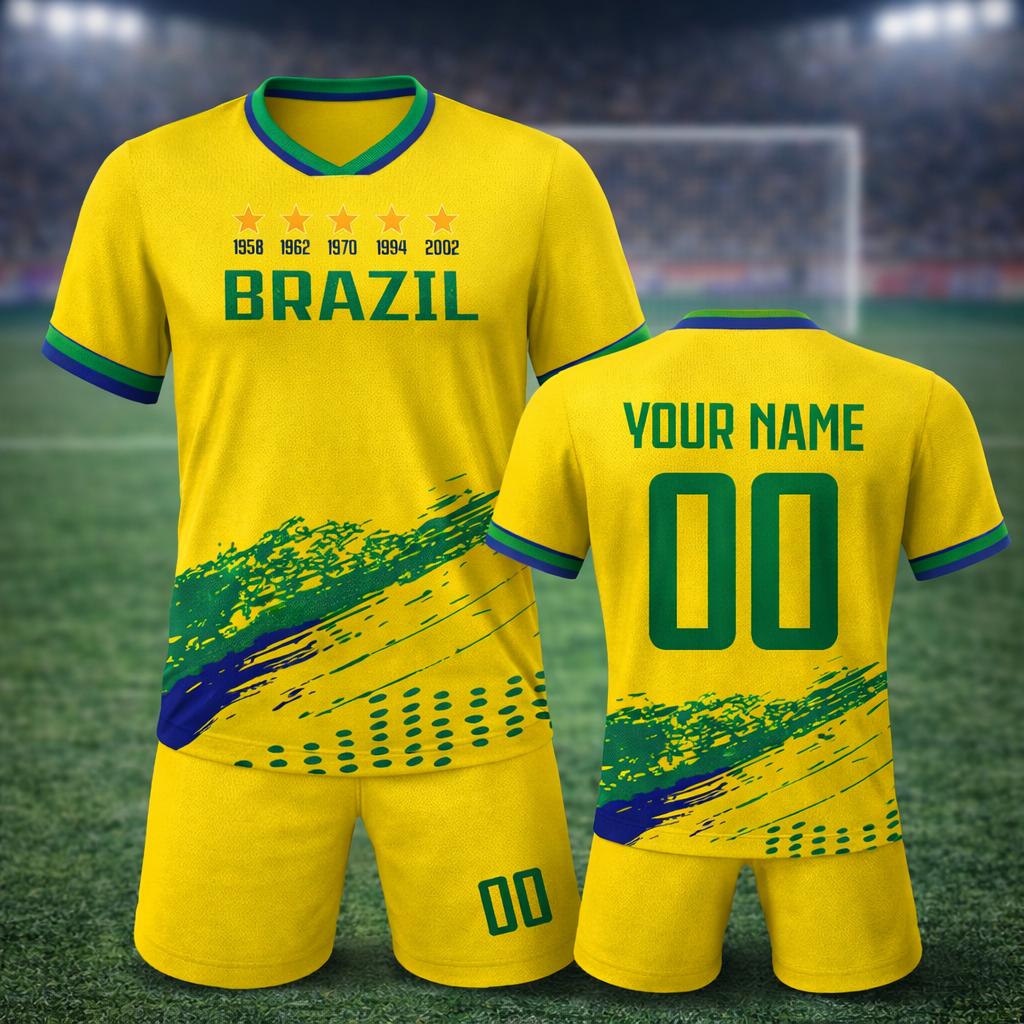 Brazilian National Team Children's Supporter Equipment