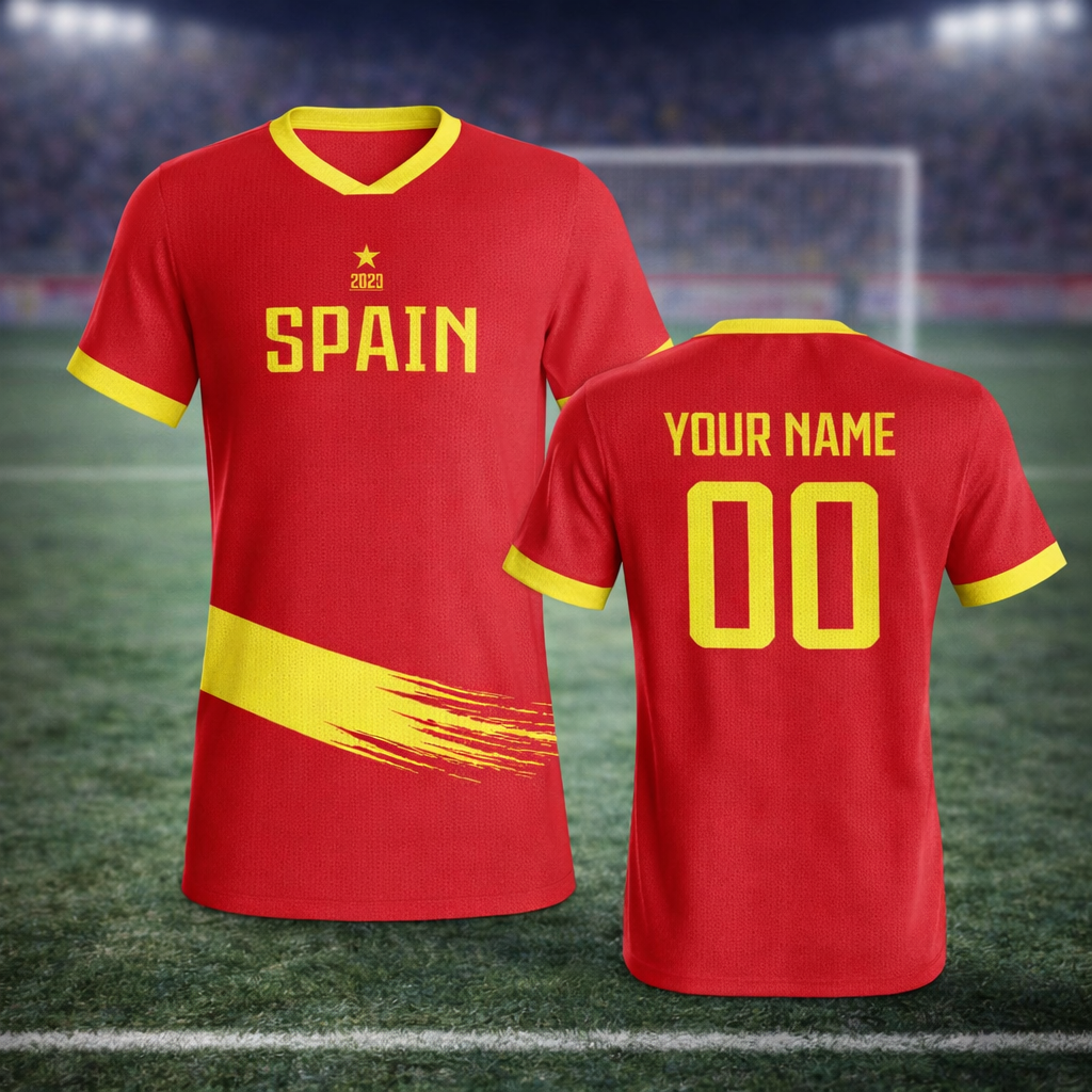 Camisola de Adepto da Seleção Espanhola