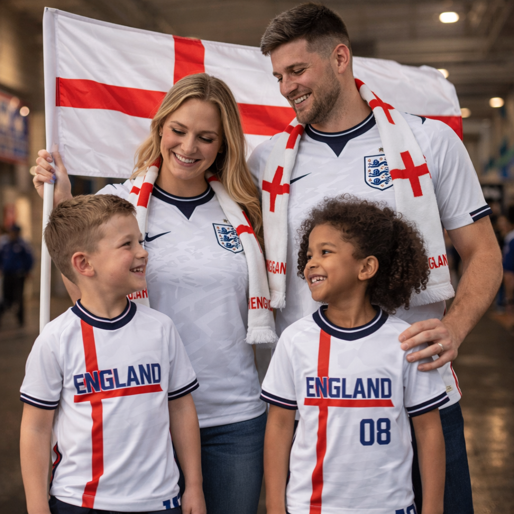 Kit Legado Inglaterra 2026 – Edição Família