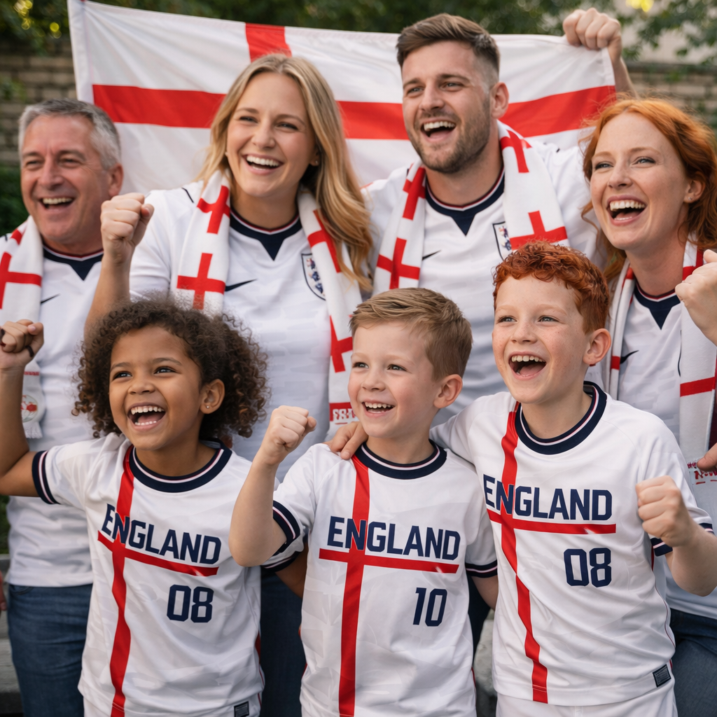 Kit União Nacional Inglaterra 2026 – Edição Tribo