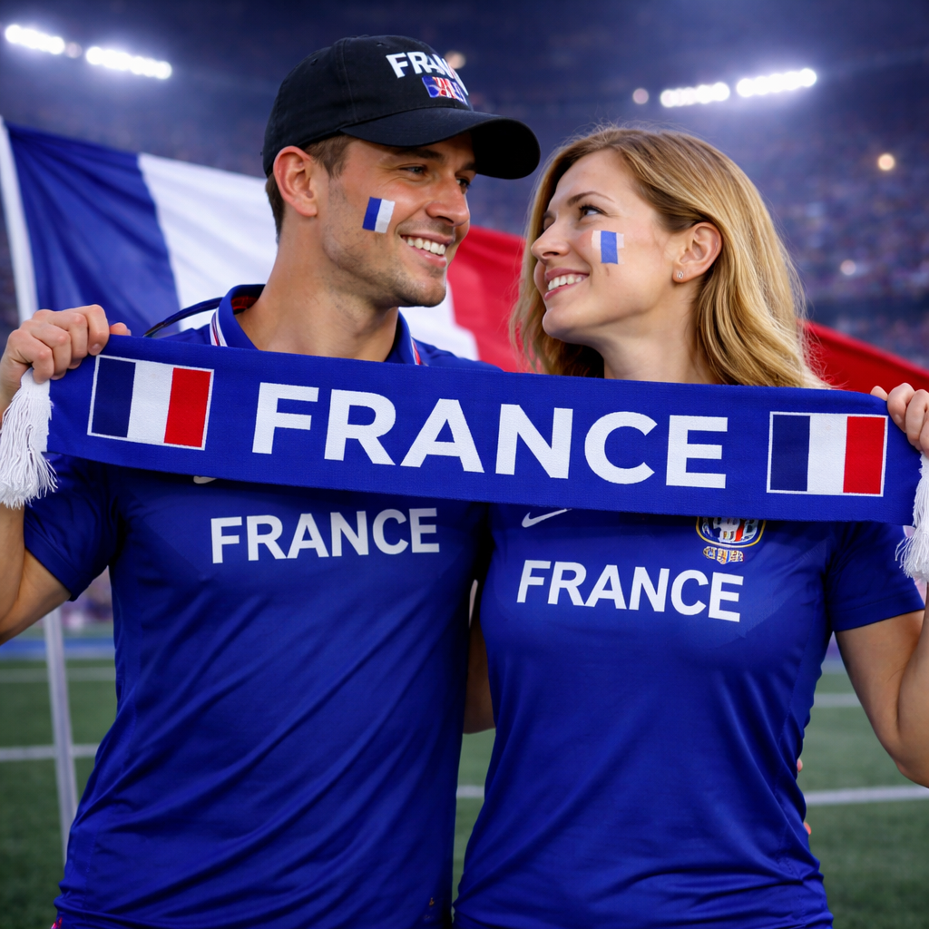 Kit União Nacional França 2026 – Edição Casal