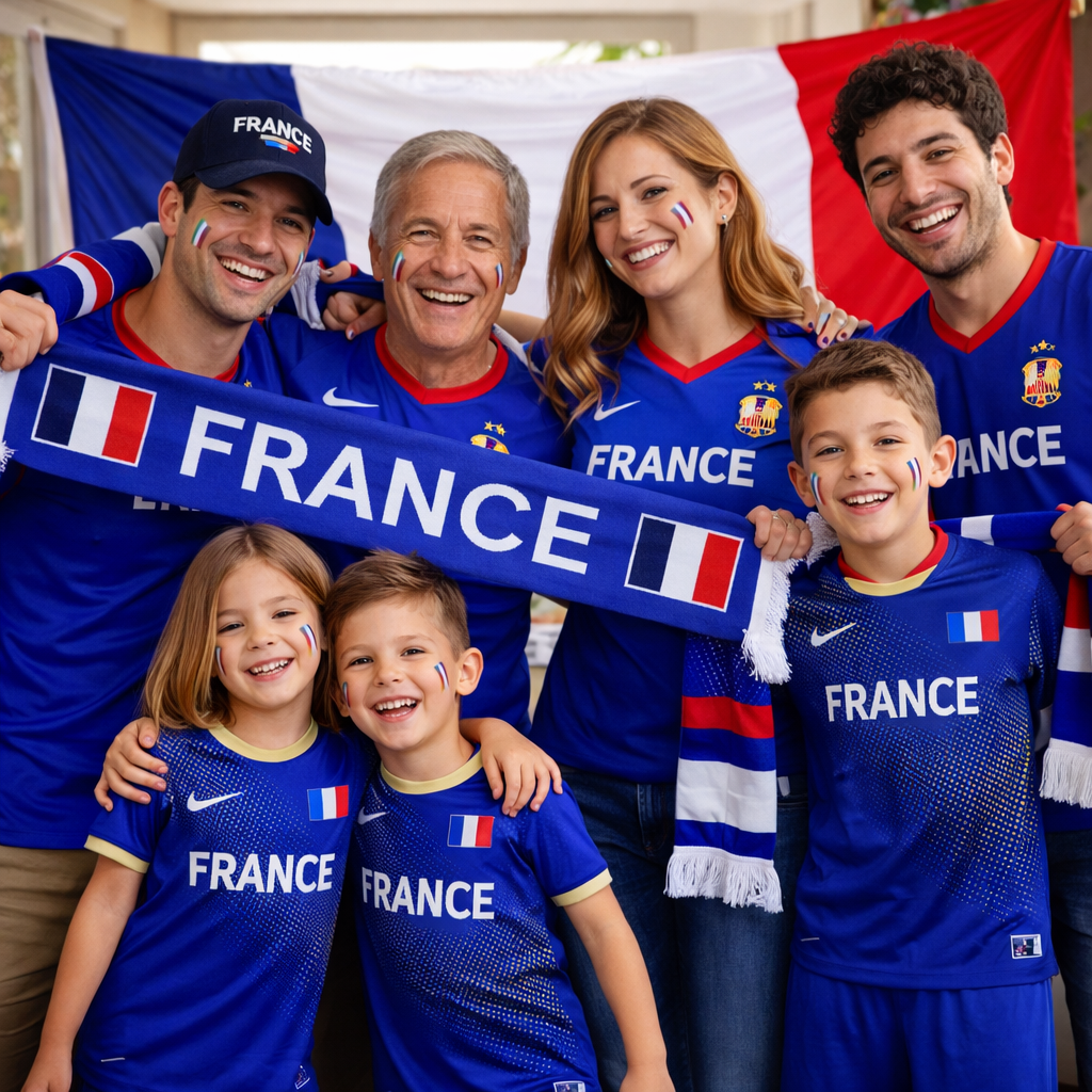 Kit União Nacional França 2026 – Edição Tribo