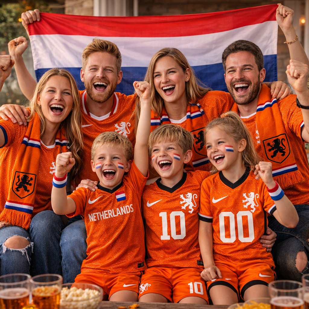 Kit União Nacional Holanda 2026 – Edição Tribo