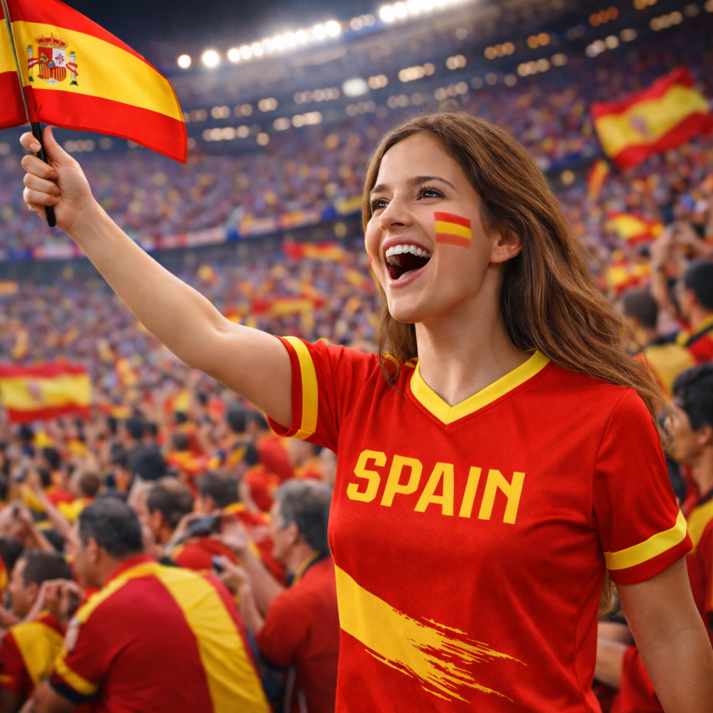 Camisola de Adepto da Seleção Espanhola