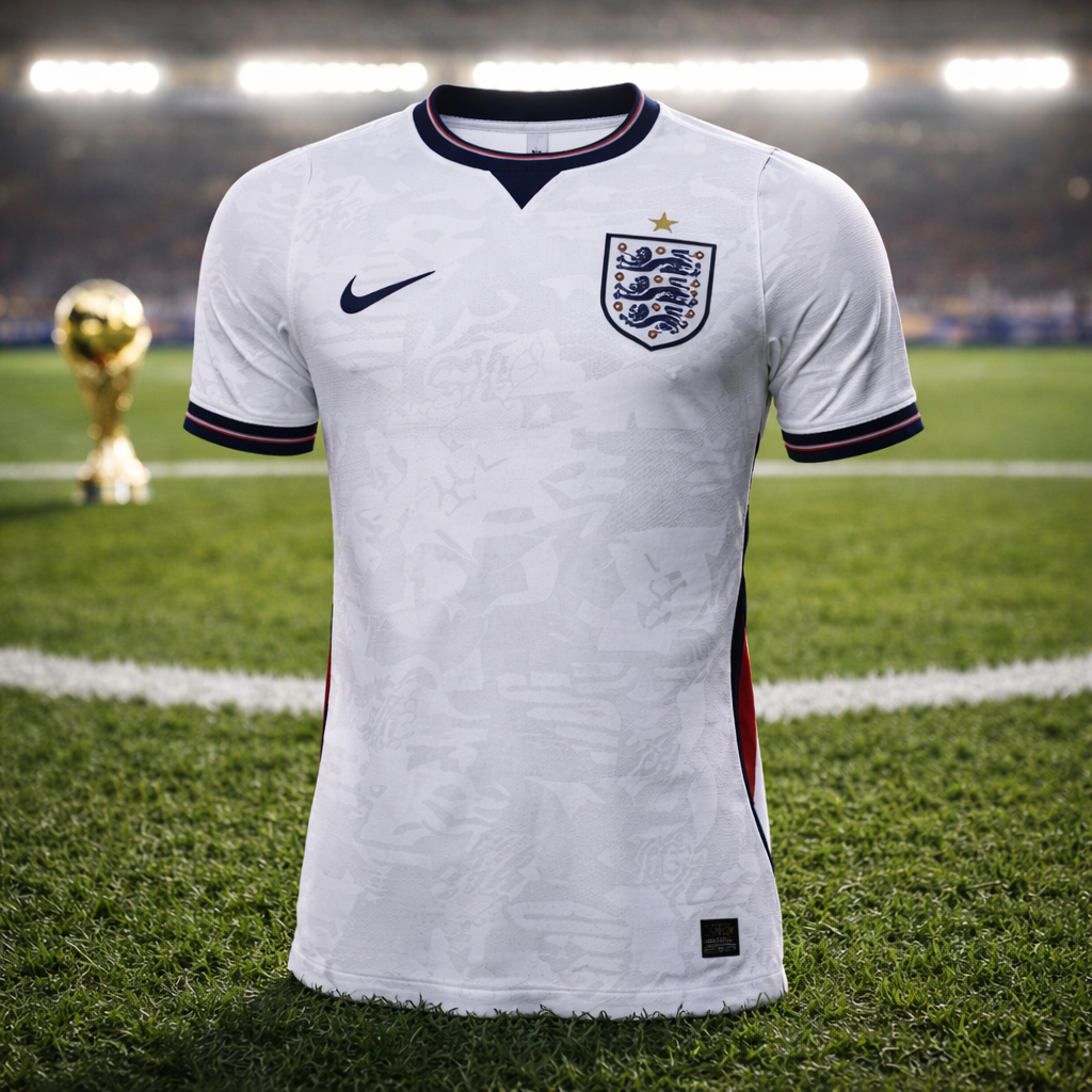 Camisola Inglaterra Premium Fan Edition – Tradição Britânica