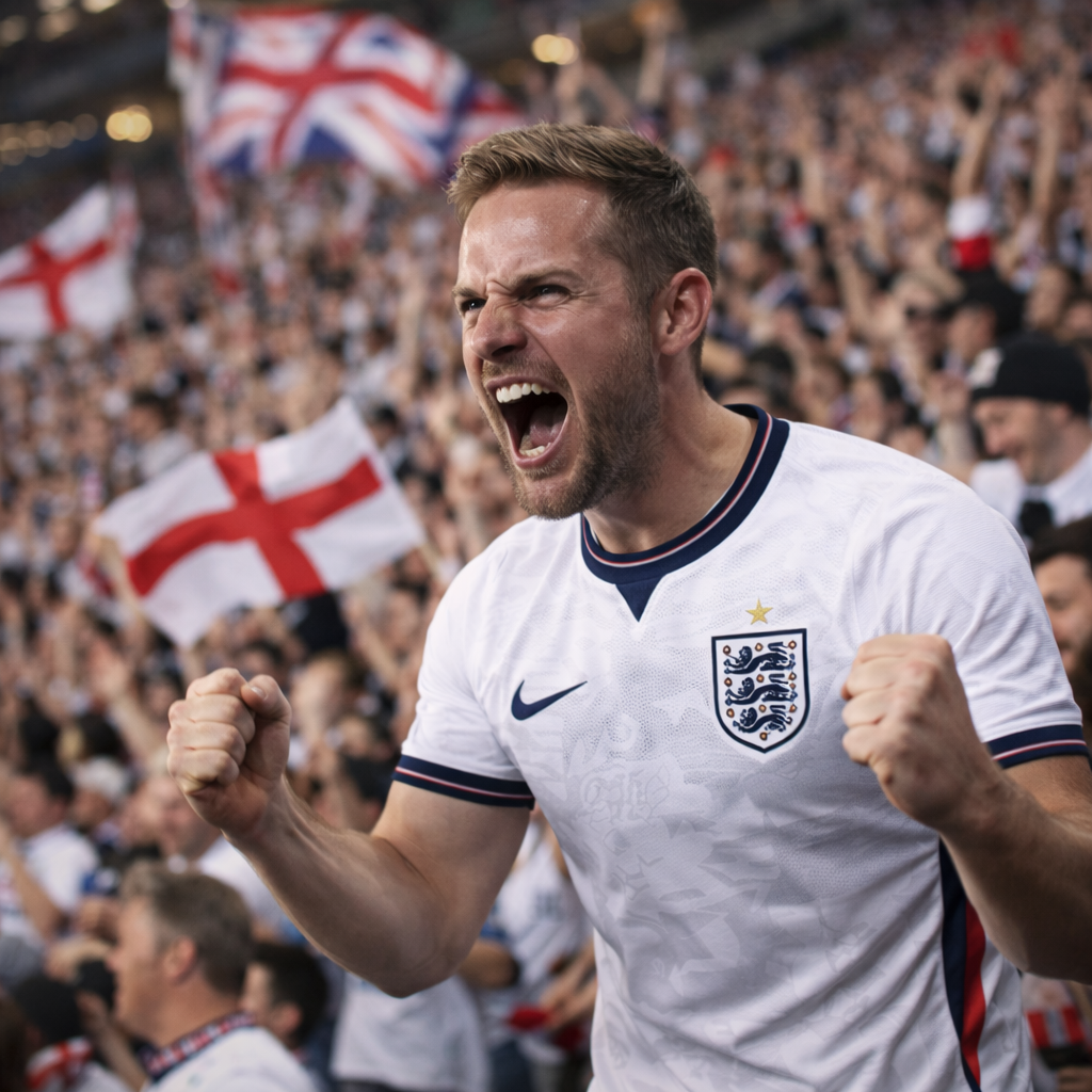 Camisola Inglaterra Premium Fan Edition – Tradição Britânica