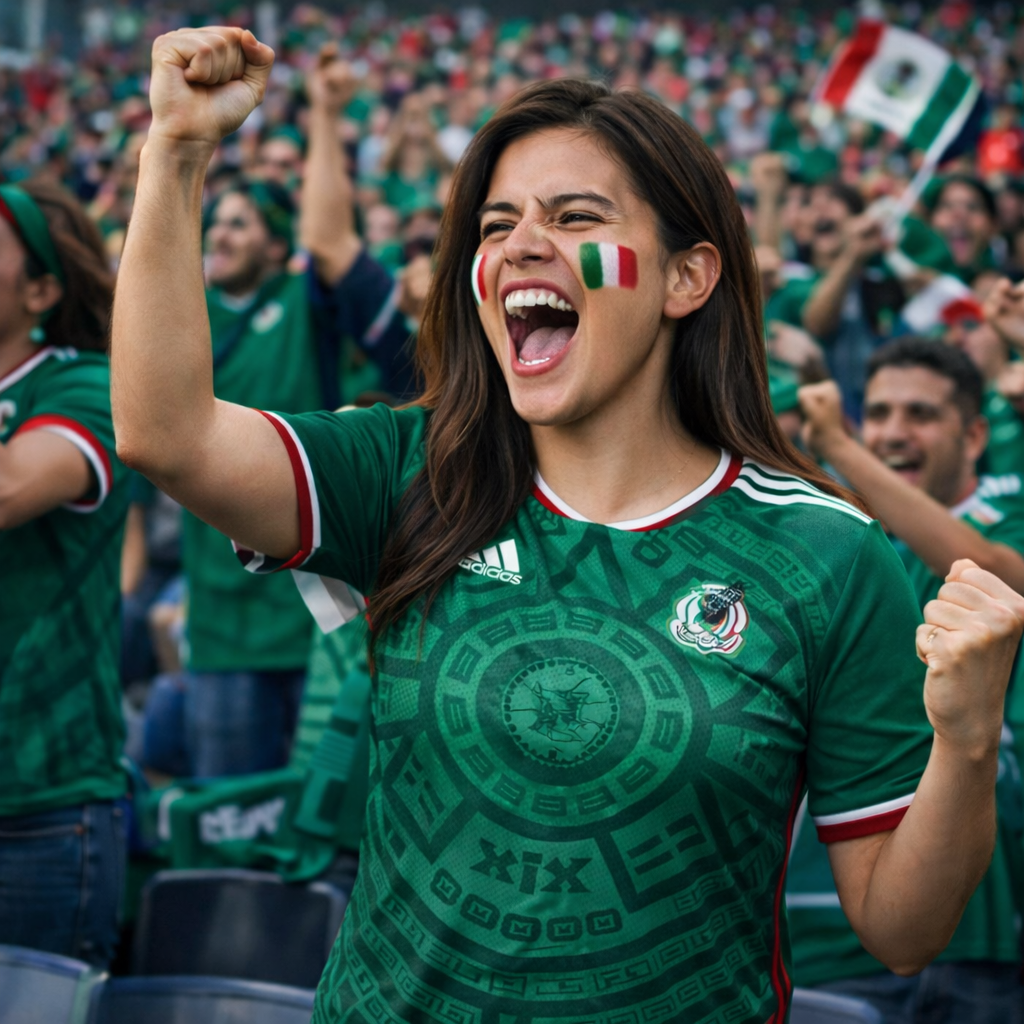 Camisola México Premium Fan Edition – Alma Azteca