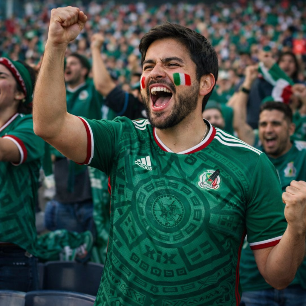 Camisola México Premium Fan Edition – Alma Azteca