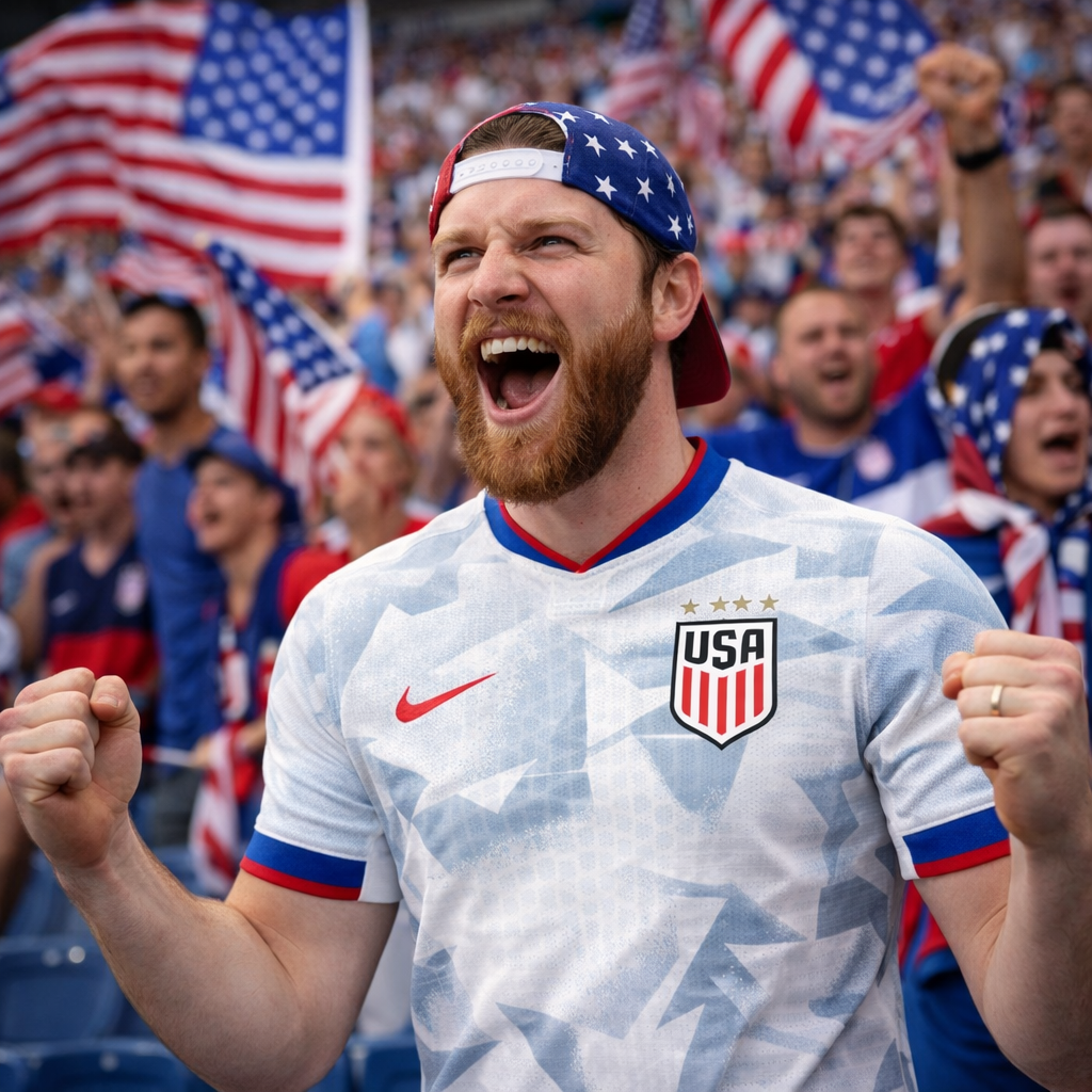 Camisola USA Premium Fan Edition – Espírito Americano