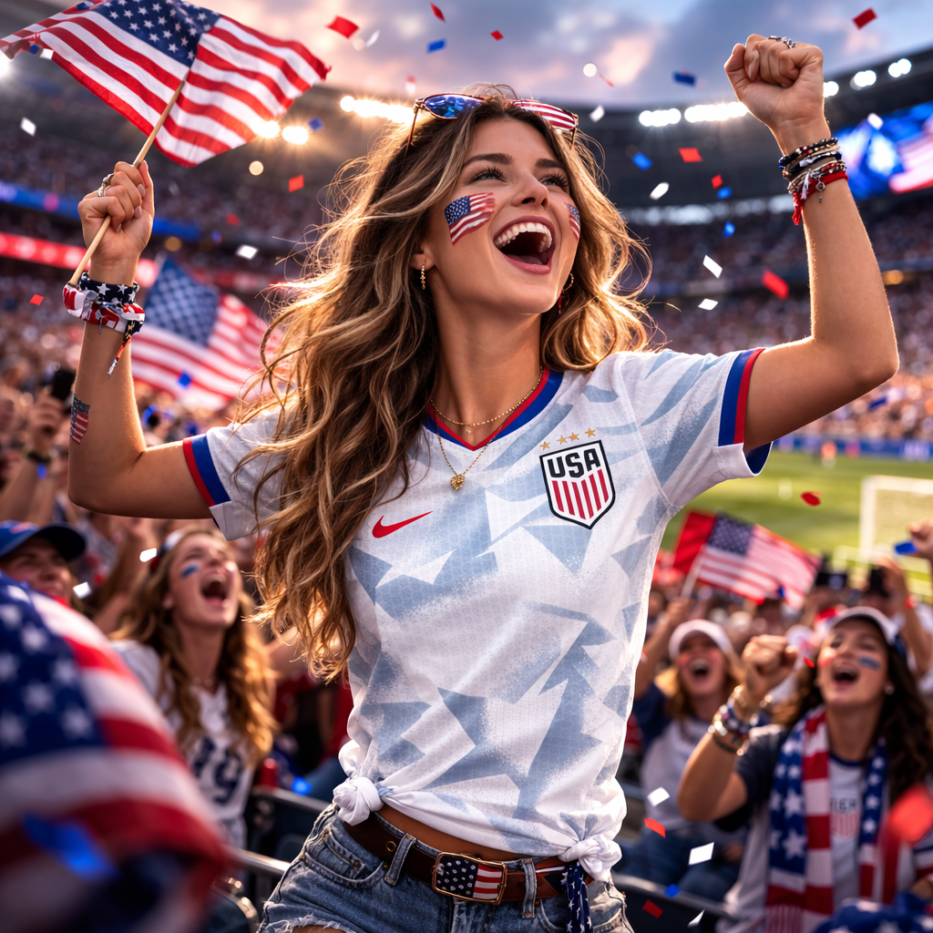 Camisola USA Premium Fan Edition – Espírito Americano