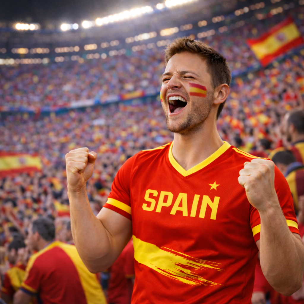 Camisola de Adepto da Seleção Espanhola