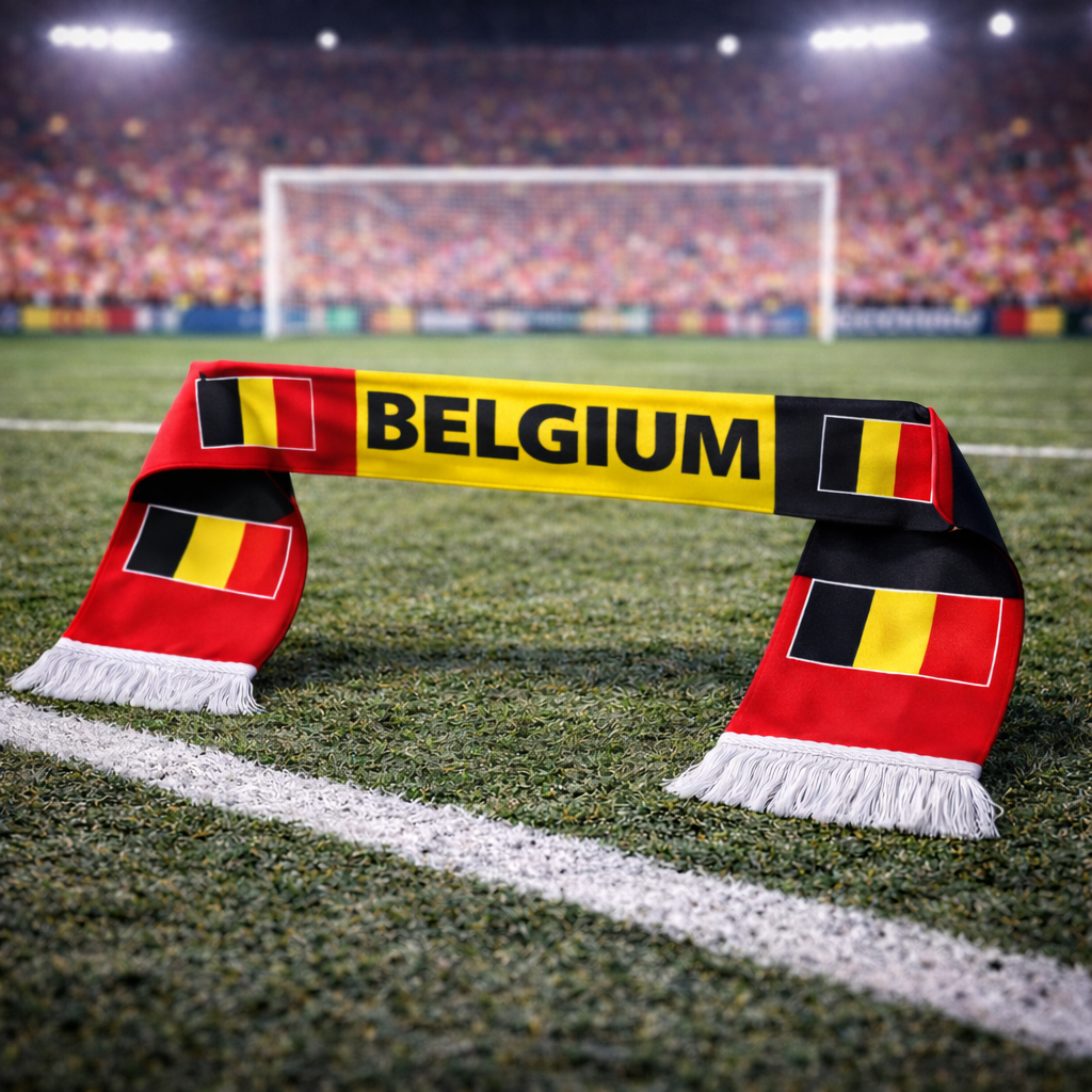 Belgian National Team Supporter Scarf