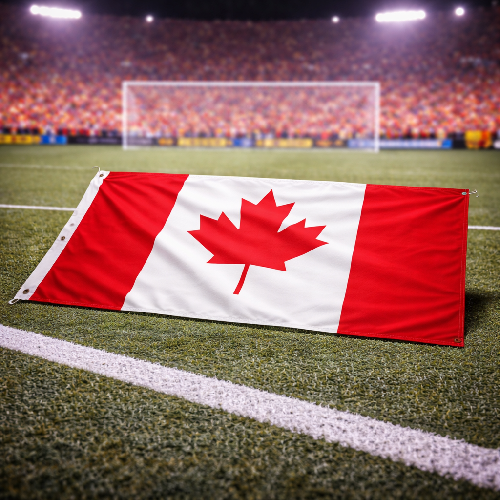 Bandeira de Adepto da Seleção Canadiana