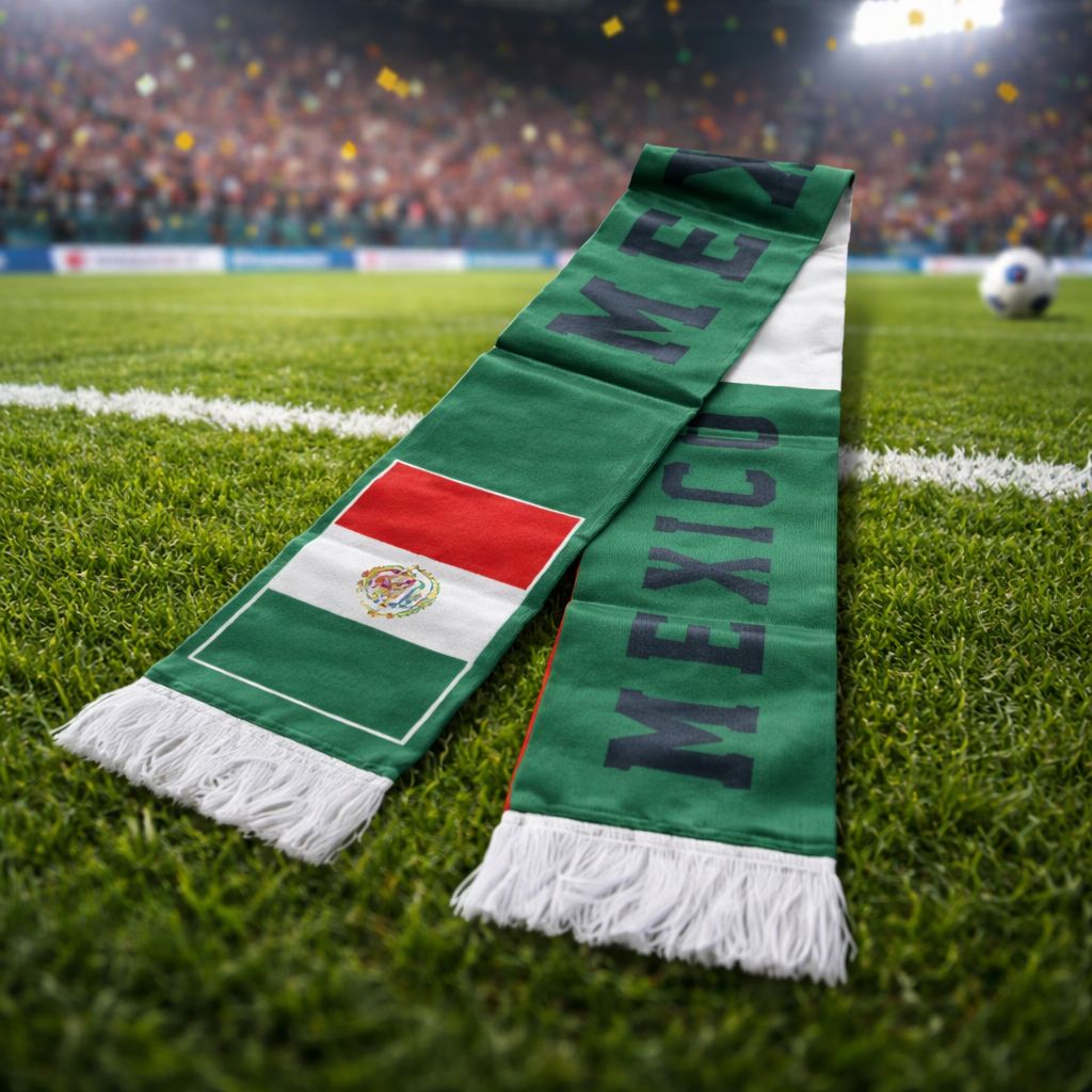 Cachecol de Adepto da Seleção Mexicana