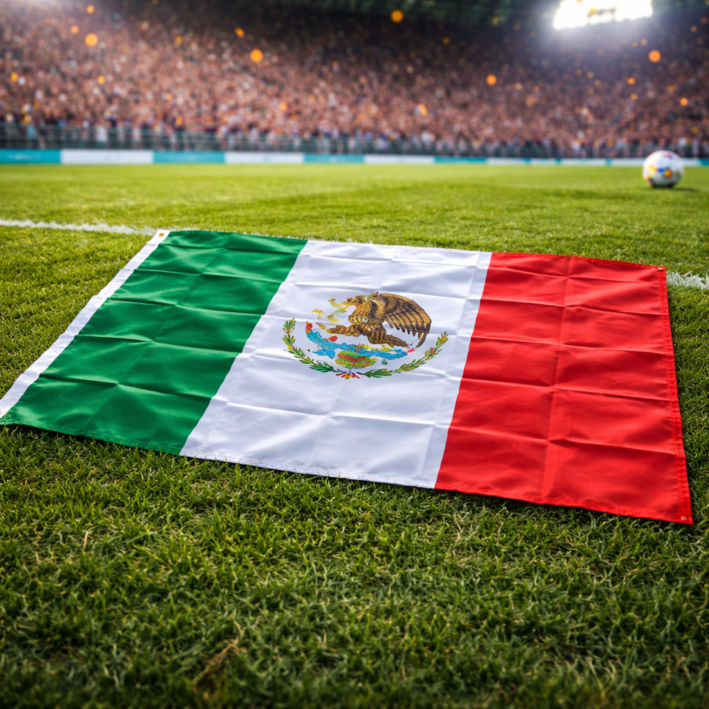 Bandeira de Adepto da Seleção Maxicana