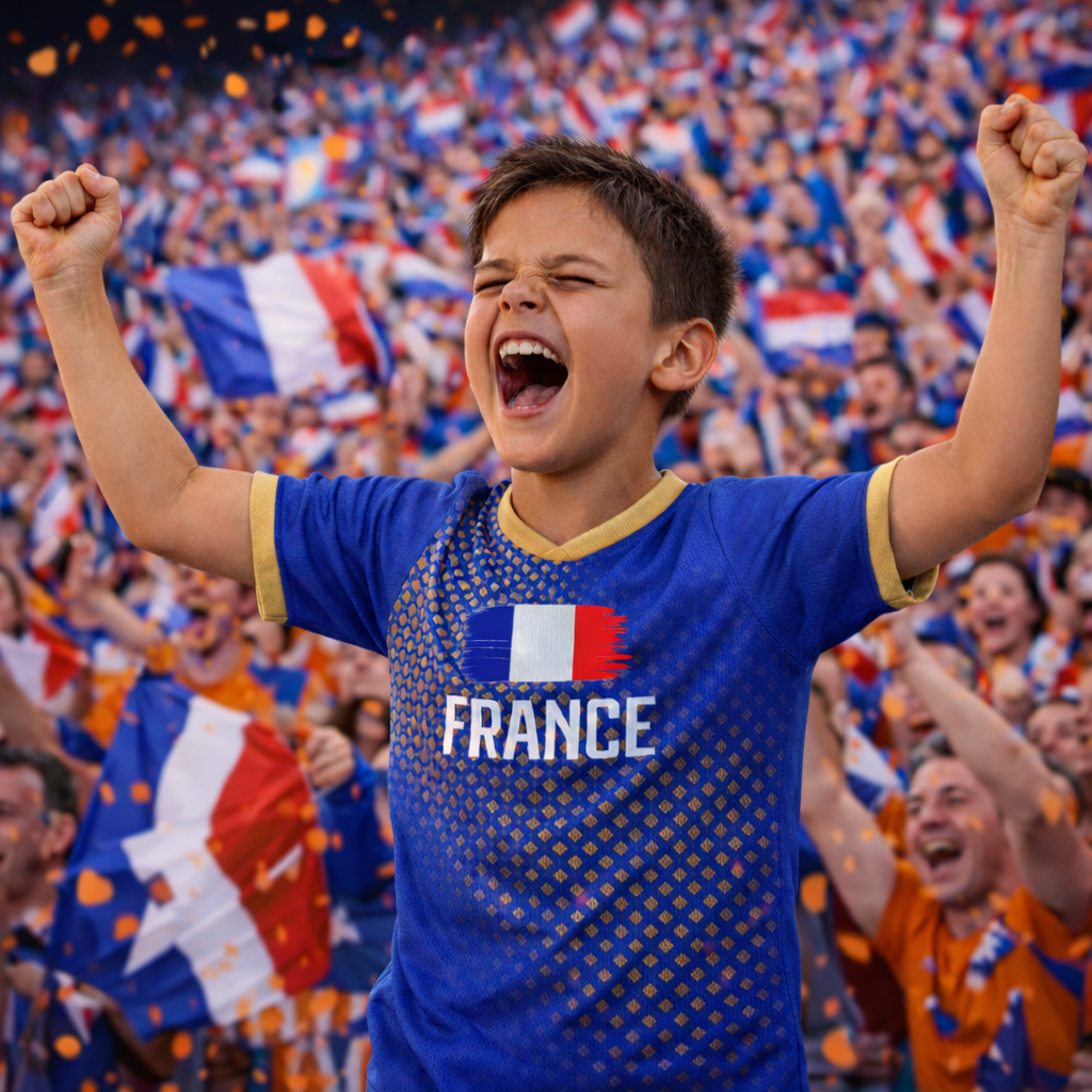 French National Team Kids' Fan Jersey
