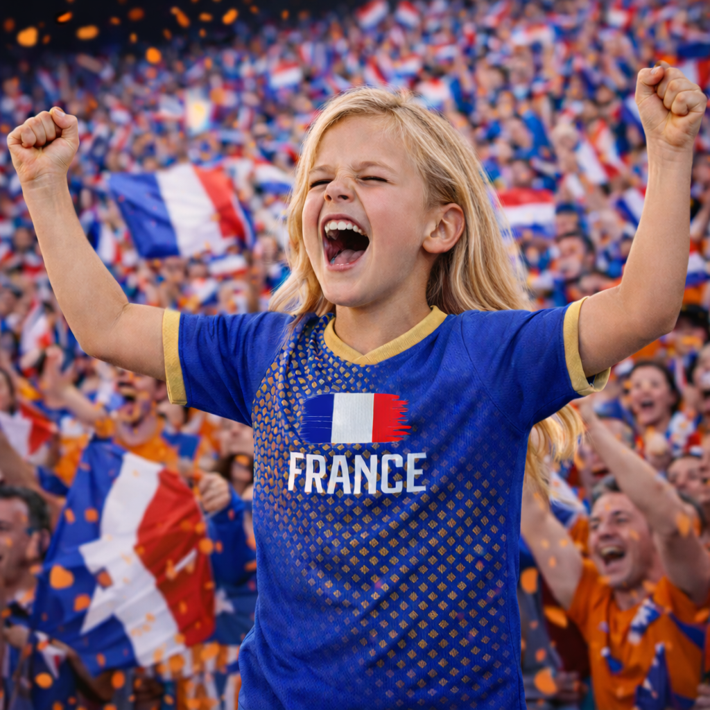 French National Team Kids' Fan Jersey