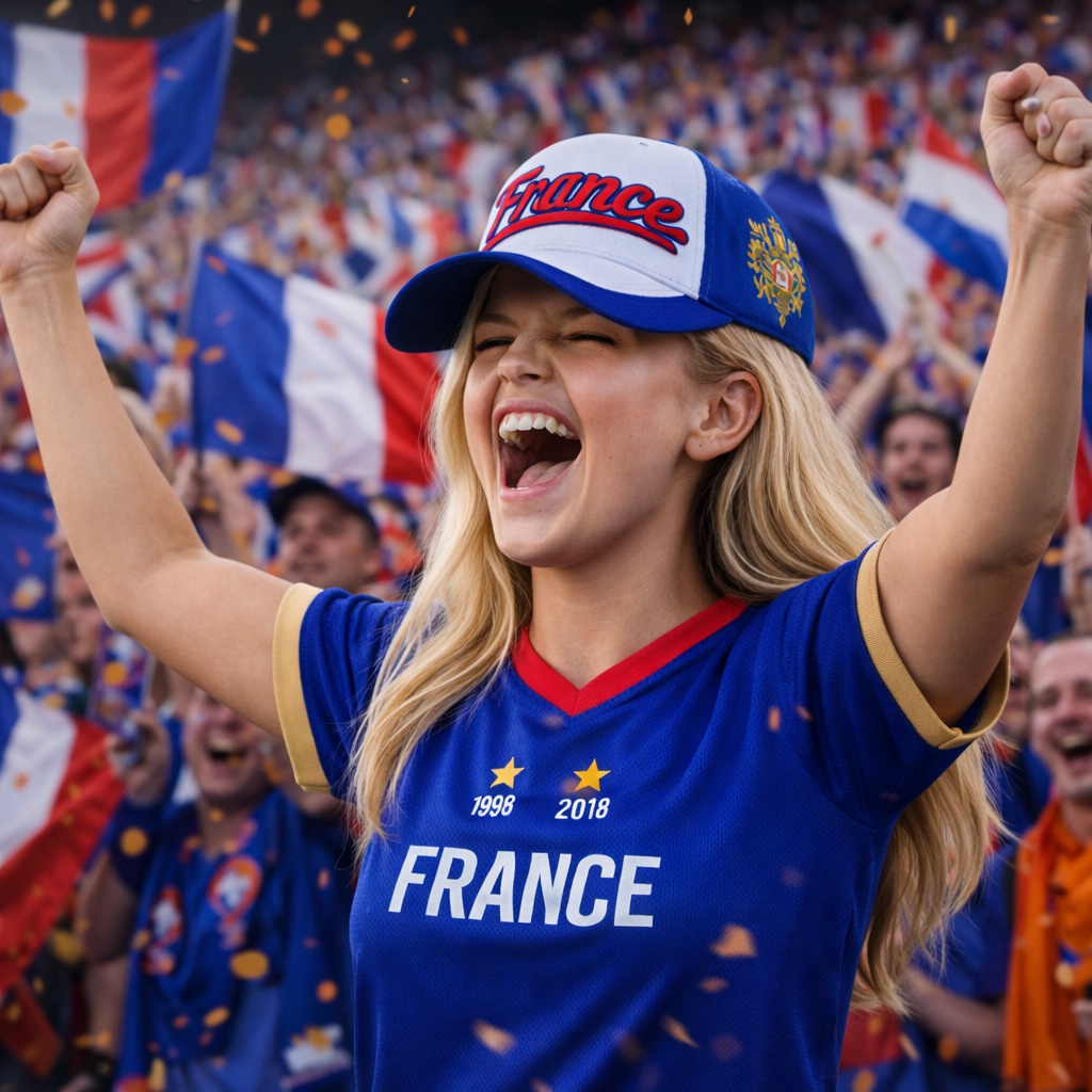 Camisola de Adepto da Seleção Francesa