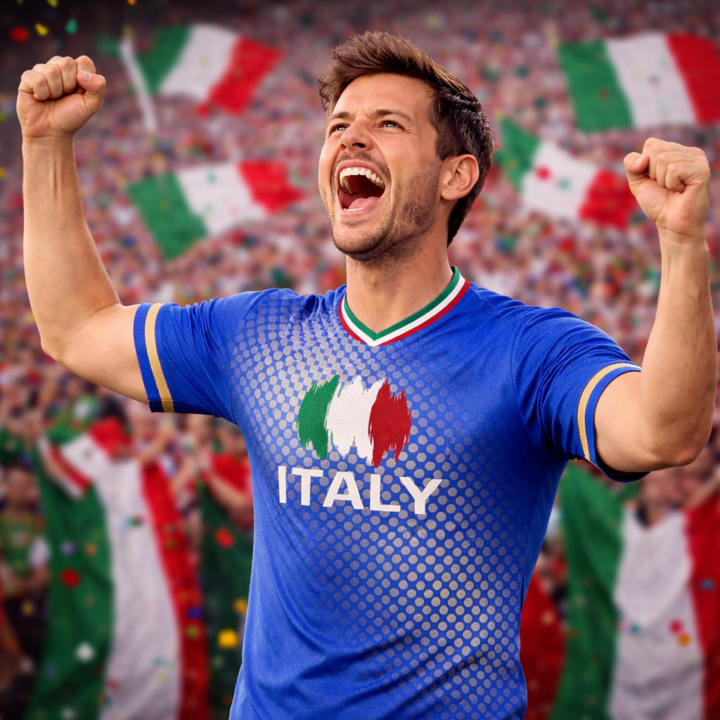 Italian National Team Fan Jersey