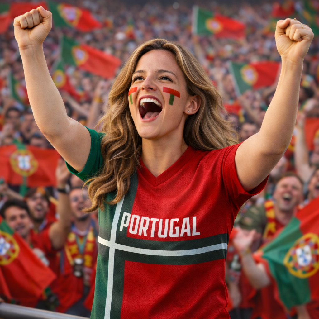 Camisola de Adepto da Seleção Portuguesa
