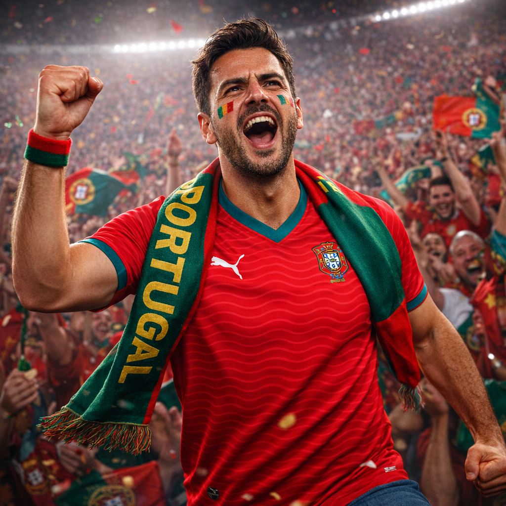 Camisola Portugal Fan Edition – Orgulho Nacional