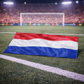 Bandeira de Adepto da Seleção Holandesa