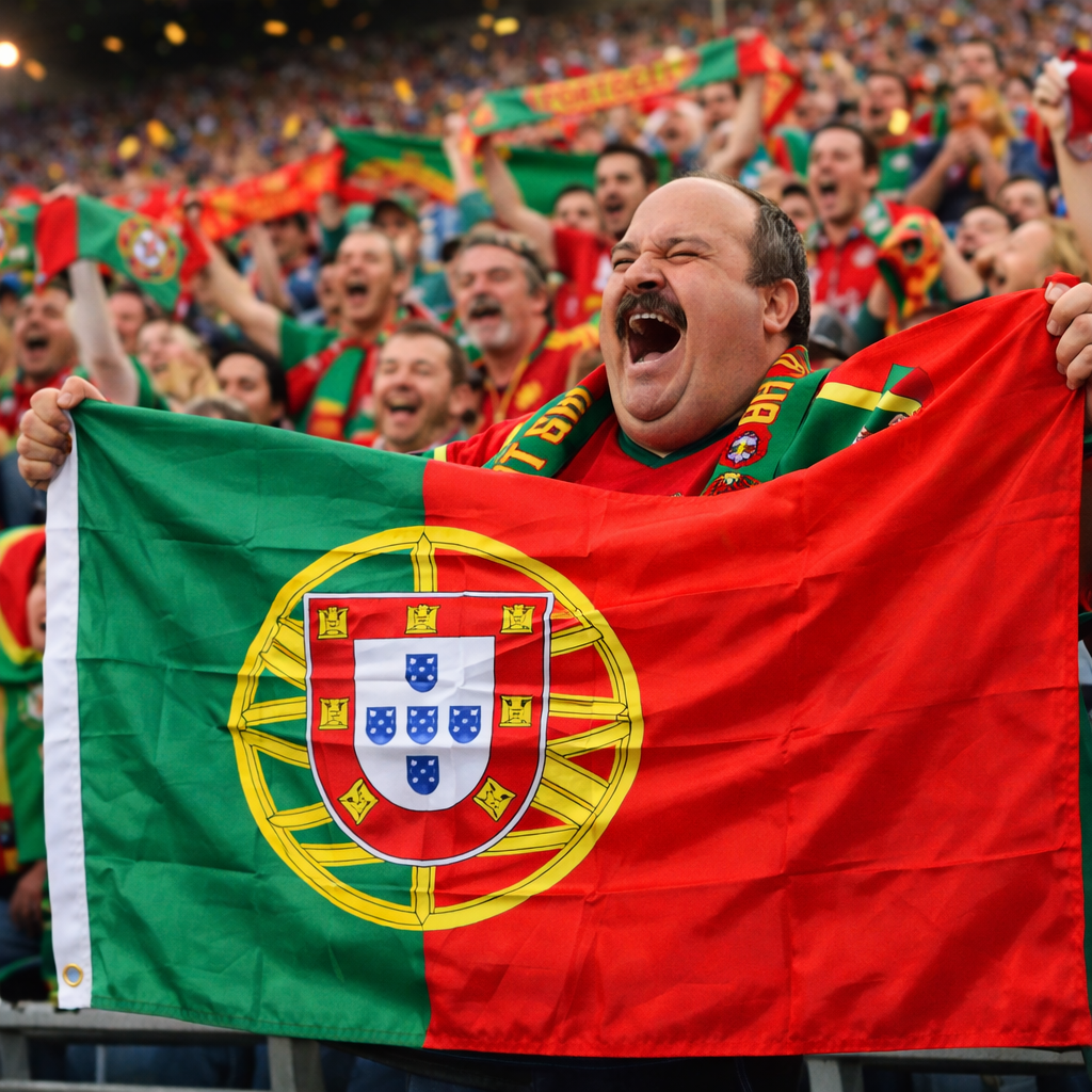 Bandeira de Adepto da Seleção Portuguesa