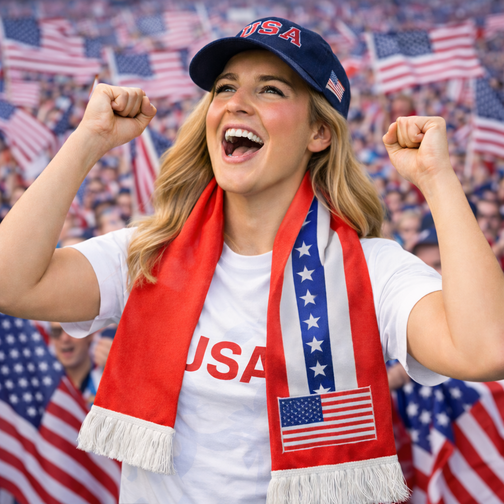 Cachecol de Adepto dos EUA