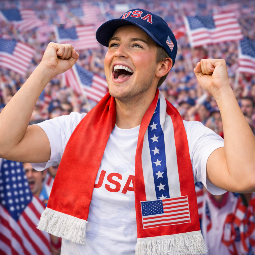 Cachecol de Adepto dos EUA